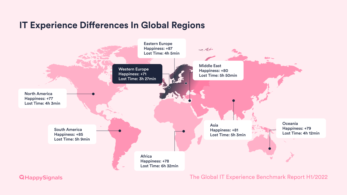 Mapped: Global Happiness Levels in 2022