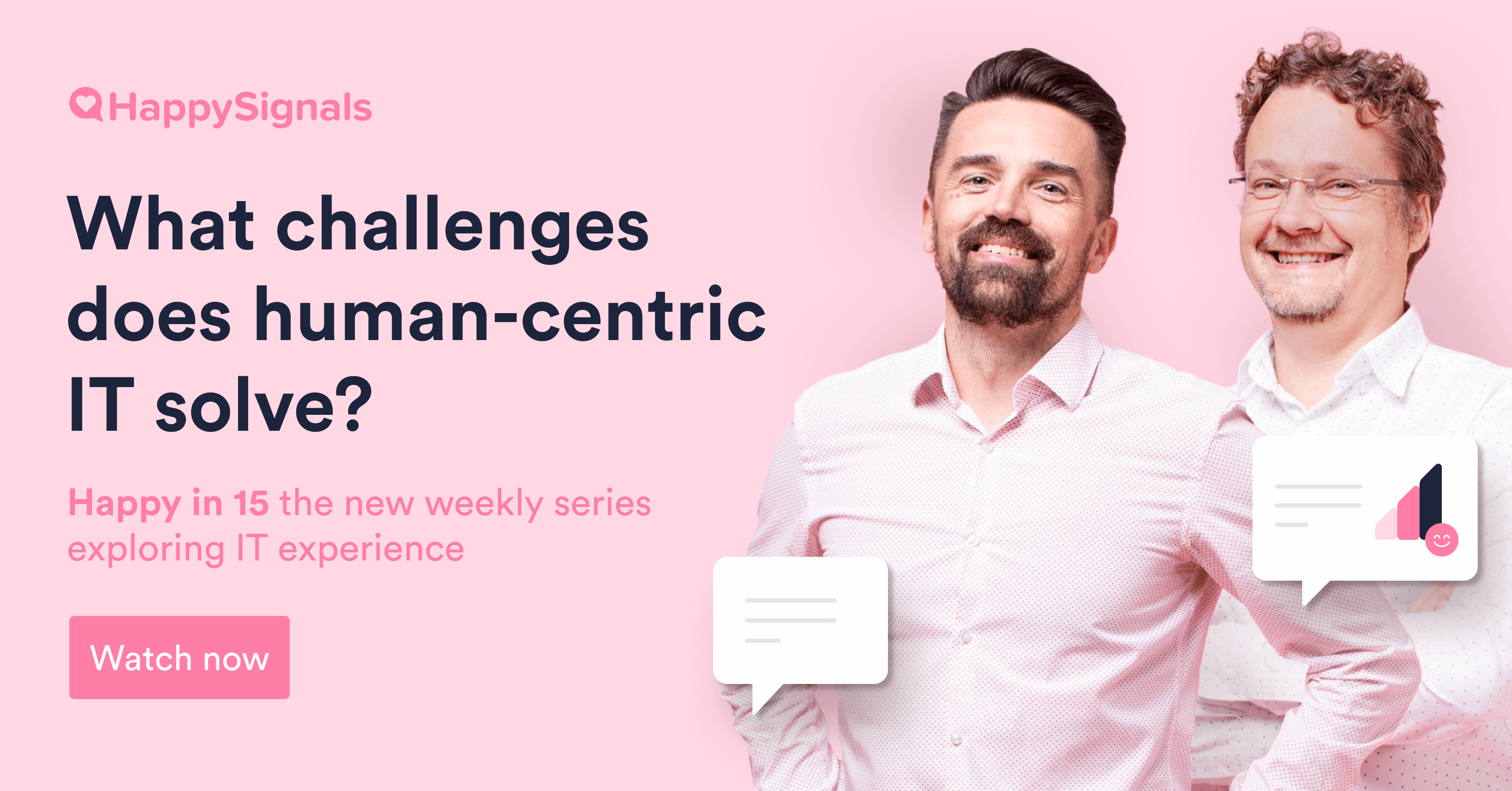 What challenges does human-centric IT solve