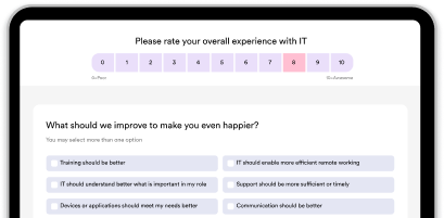 IT Experience Management for IT Service Management | HappySignals