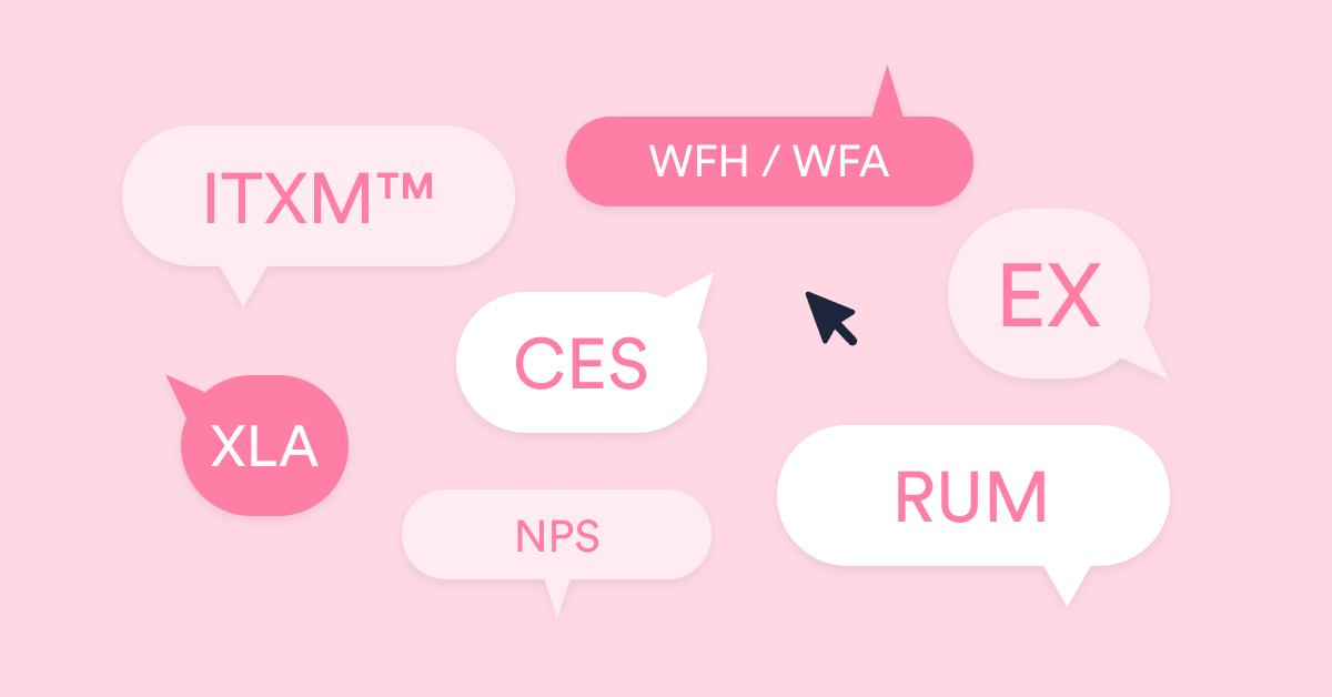 Experience Management Acronyms Explained