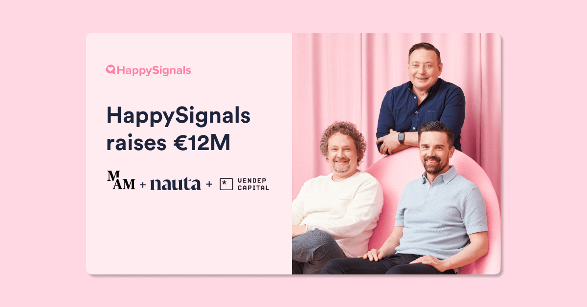 HappySignals raises €12M-featured (2) (1)